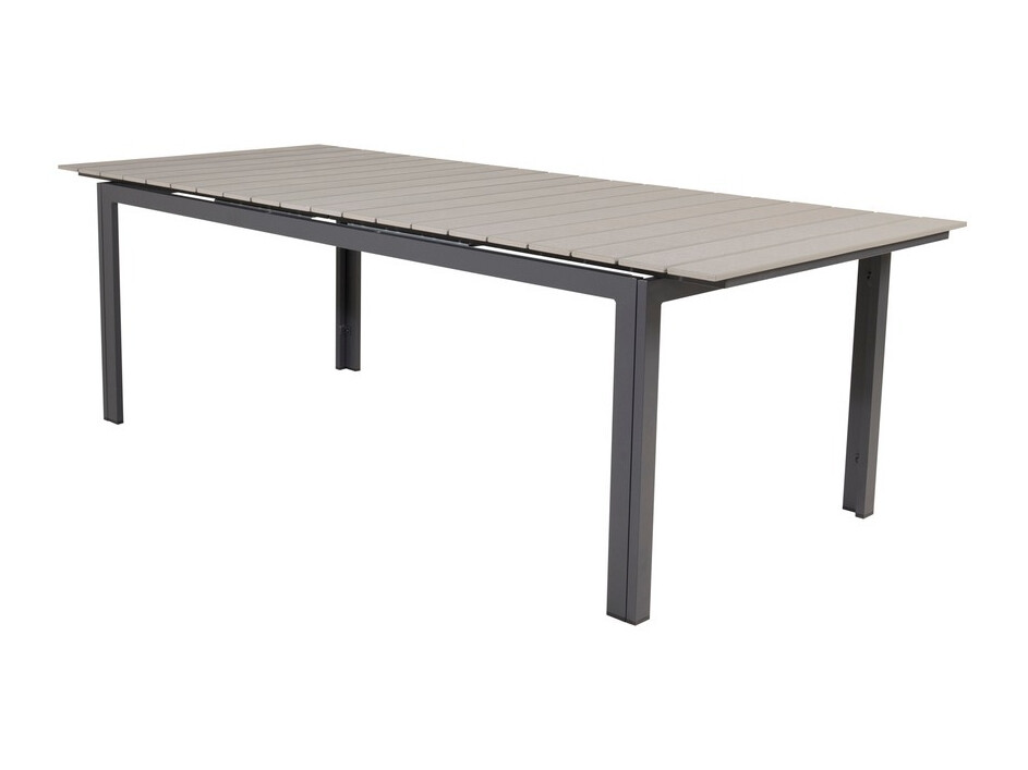 Mesa para exterior Dallas 668 (Gris + Negro)