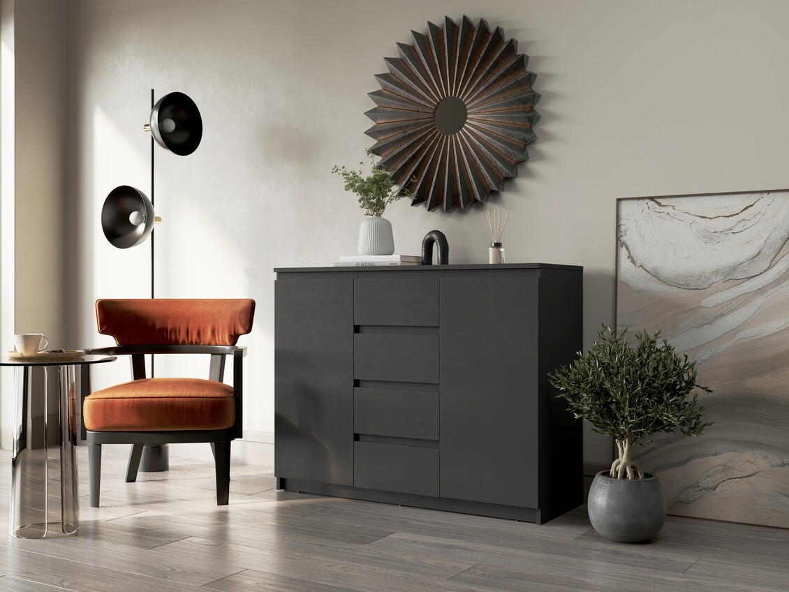 Cómoda Cirdelu 105 (Negro)