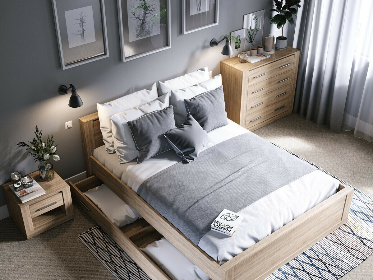 Cómoda Cirdelu 110 (Roble sanremo)