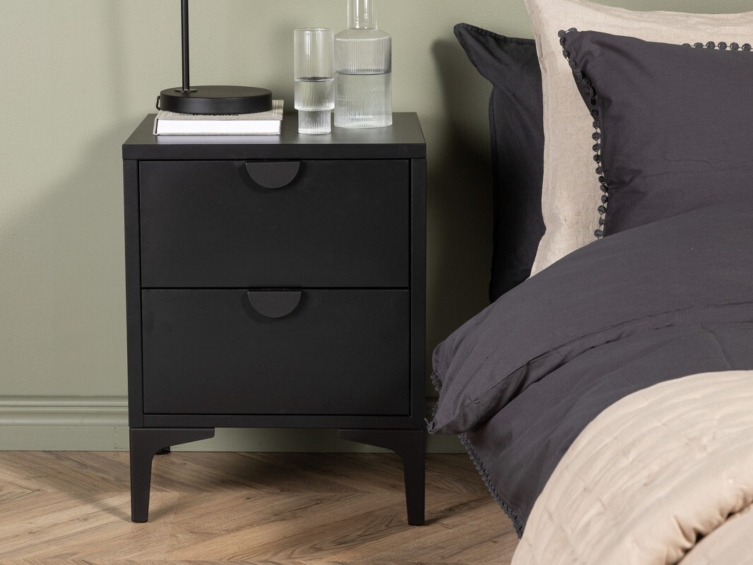 Mesilla de noche Romcamu 101 (Negro)