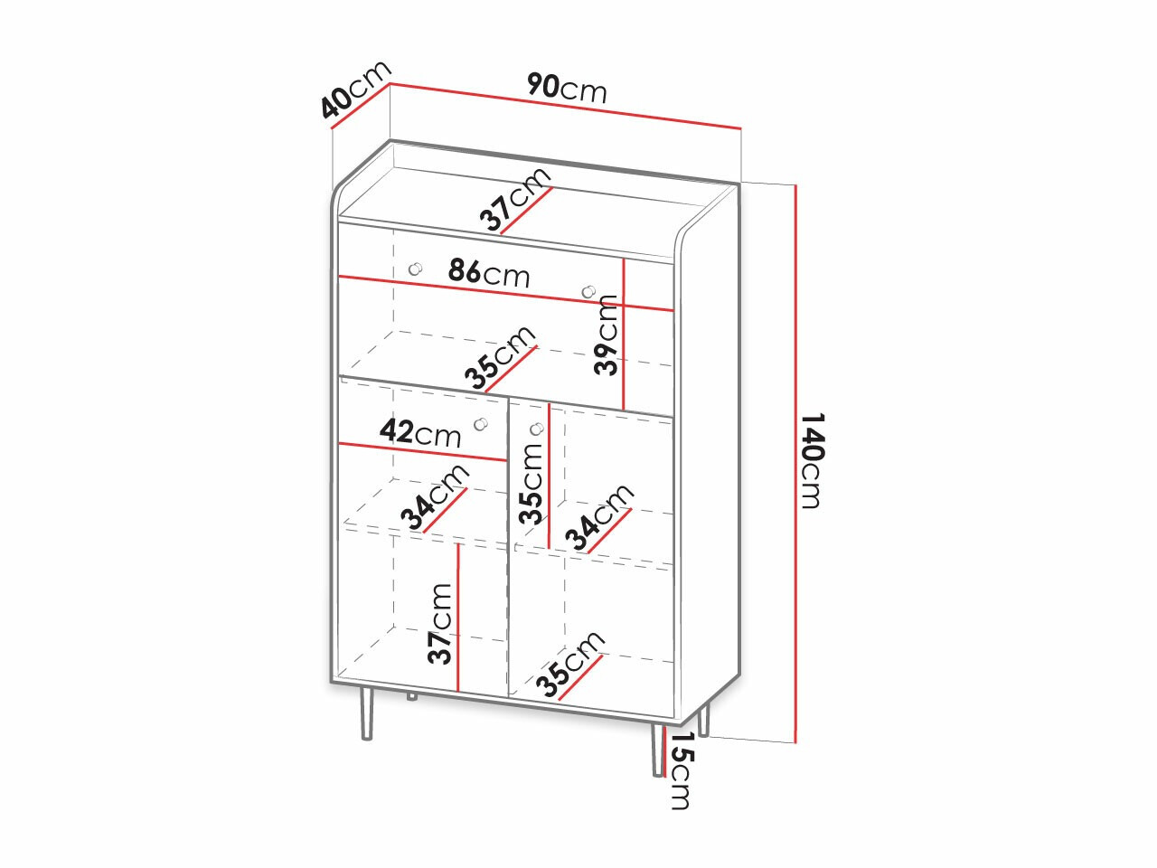 Aparador Ferenou 102