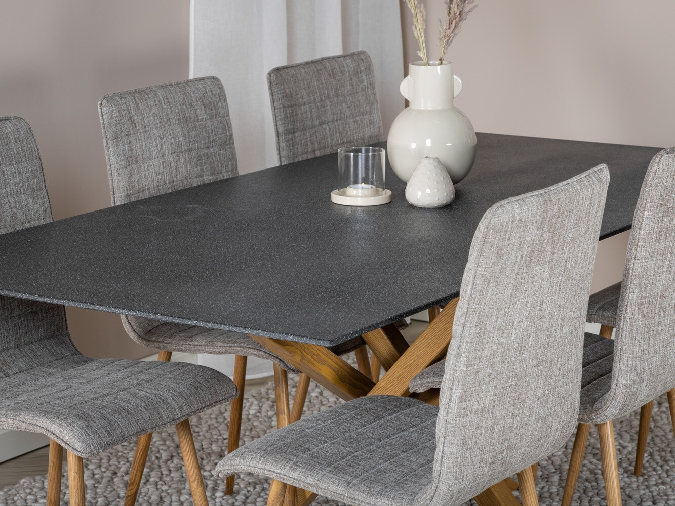 Conjunto de mesas y sillas para comedor Dallas 1575