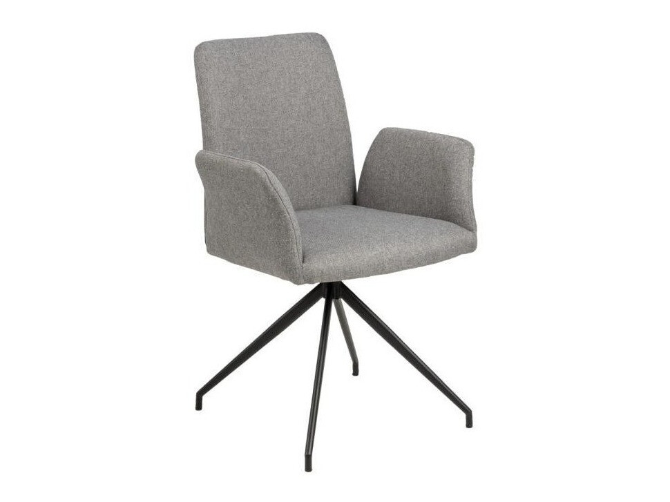 Conjunto de mesas y sillas para comedor Norsica Daltea 118 (Gris + Negro)