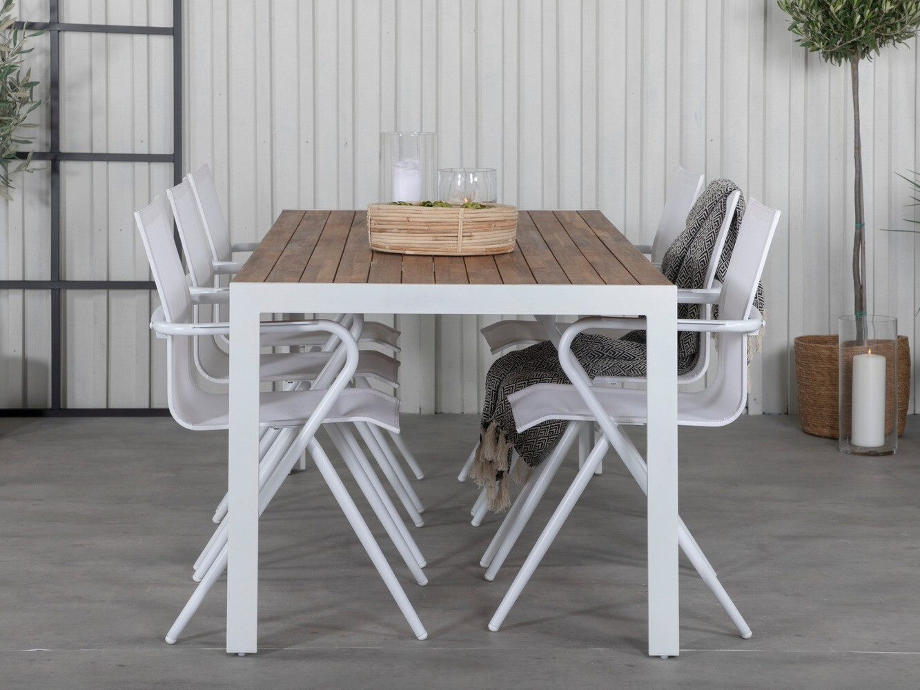 Conjunto de mesa y sillas Dallas 547