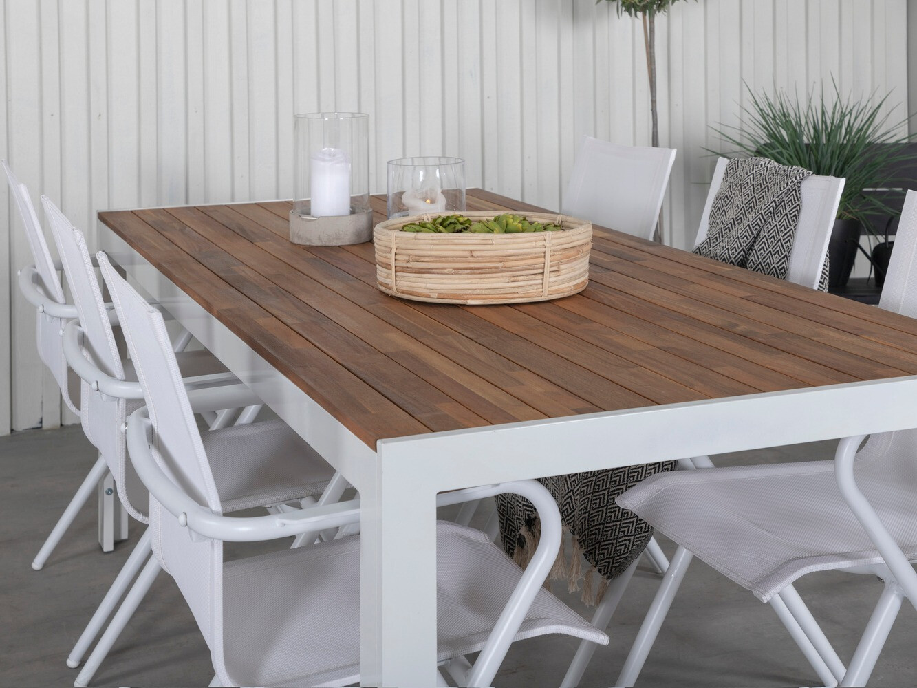 Conjunto de mesa y sillas Dallas 547