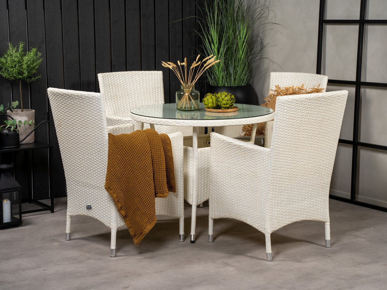 Conjunto de mesa y sillas Dallas 622