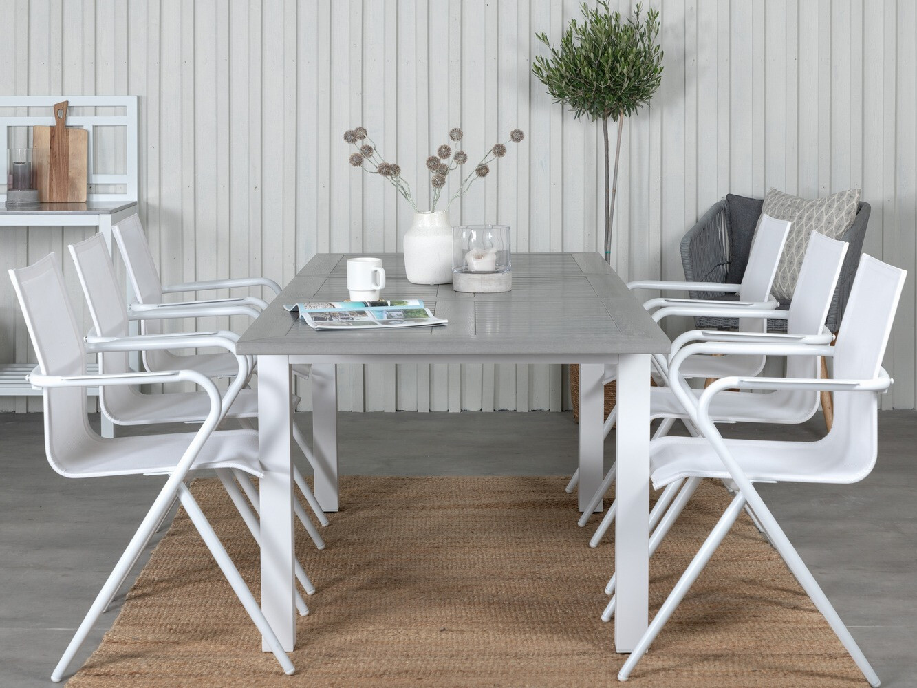 Conjunto de mesa y sillas Dallas 635