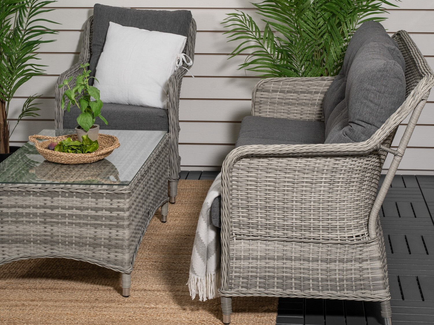 Conjunto de muebles de exterior Dallas 655