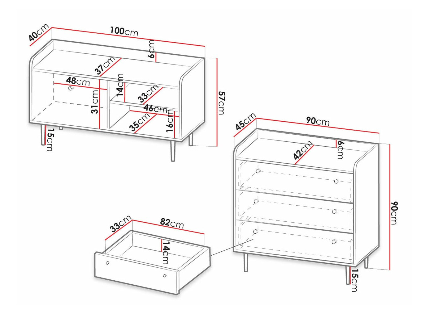 Conjunto de salón Ferenou 114