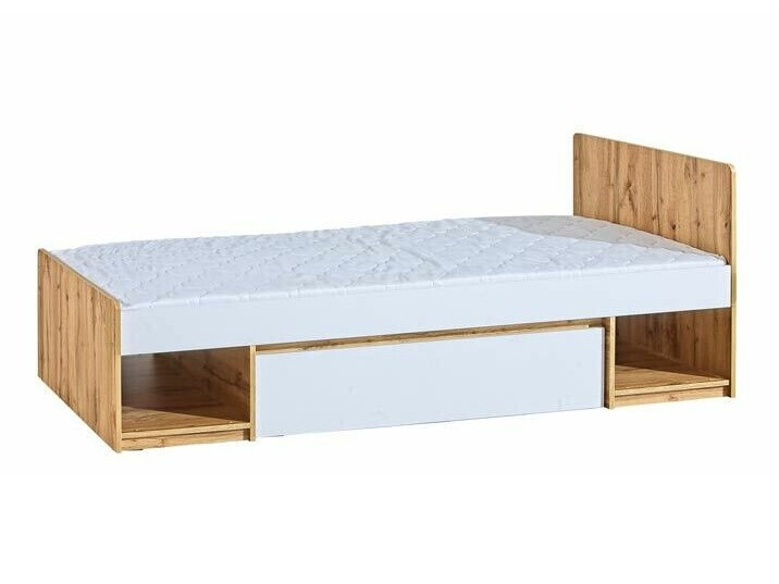 Cama Evaropha 108 (Roble wotan + Blanco)