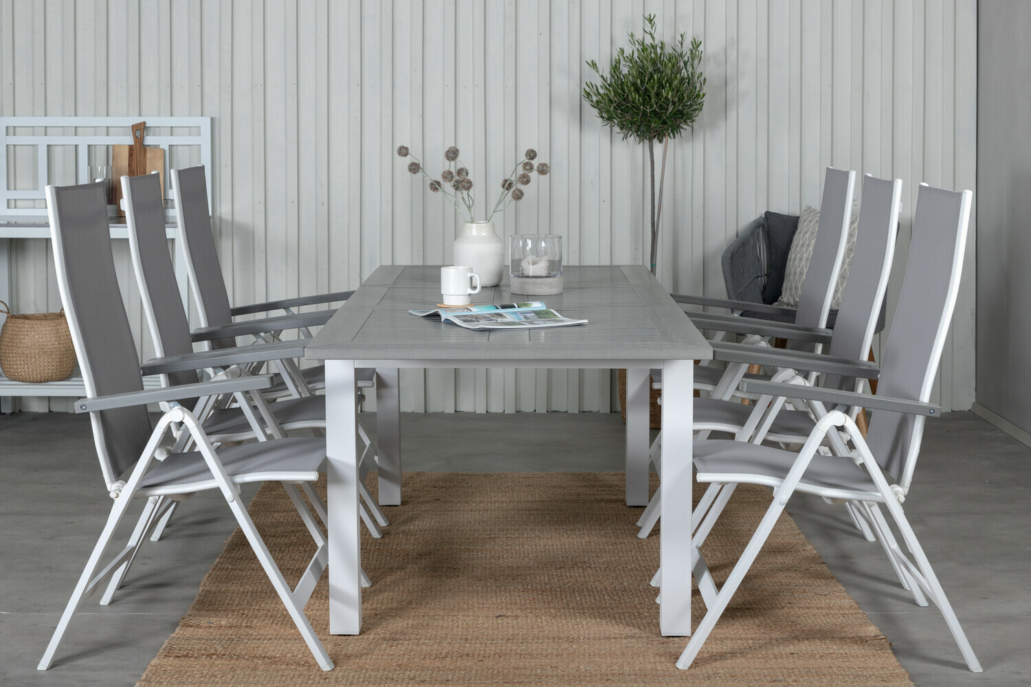 Conjunto de mesa y sillas Dallas 2200