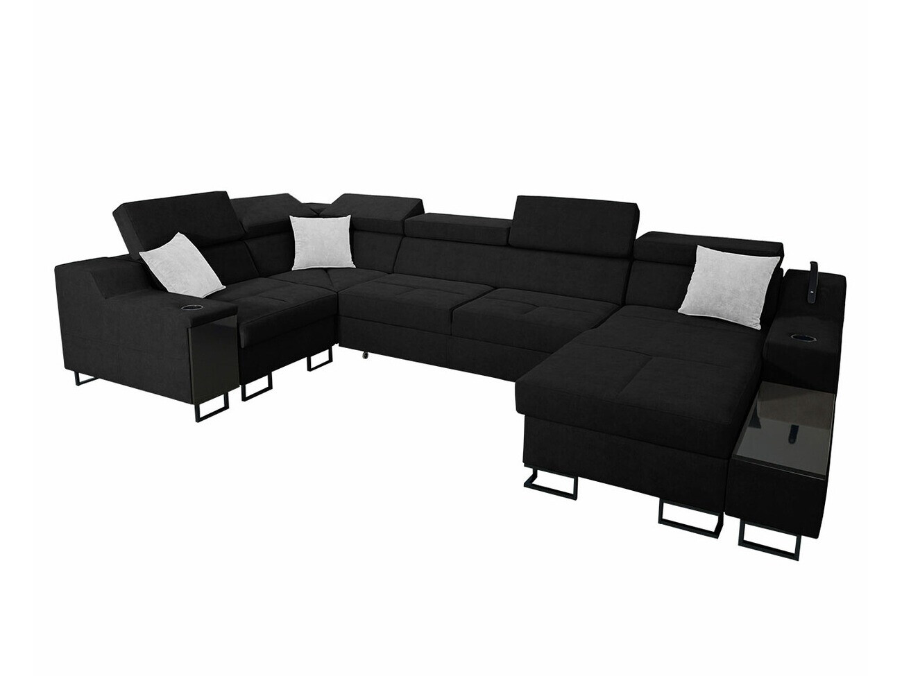 Sofá rinconero Sarasota 137 (Uttario Velvet 2980 + Uttario Velvet 2973)