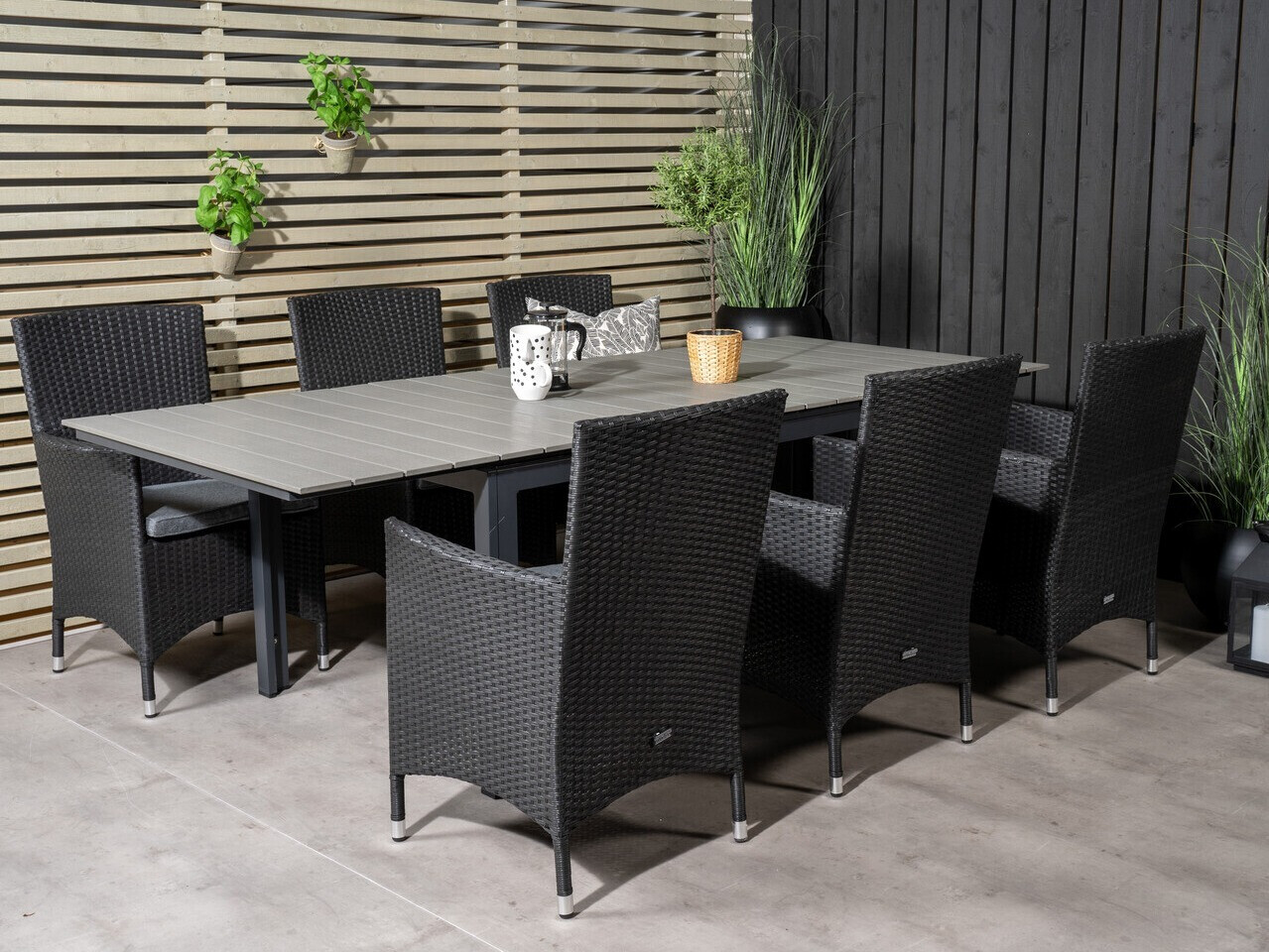 Conjunto de mesa y sillas Dallas 2501