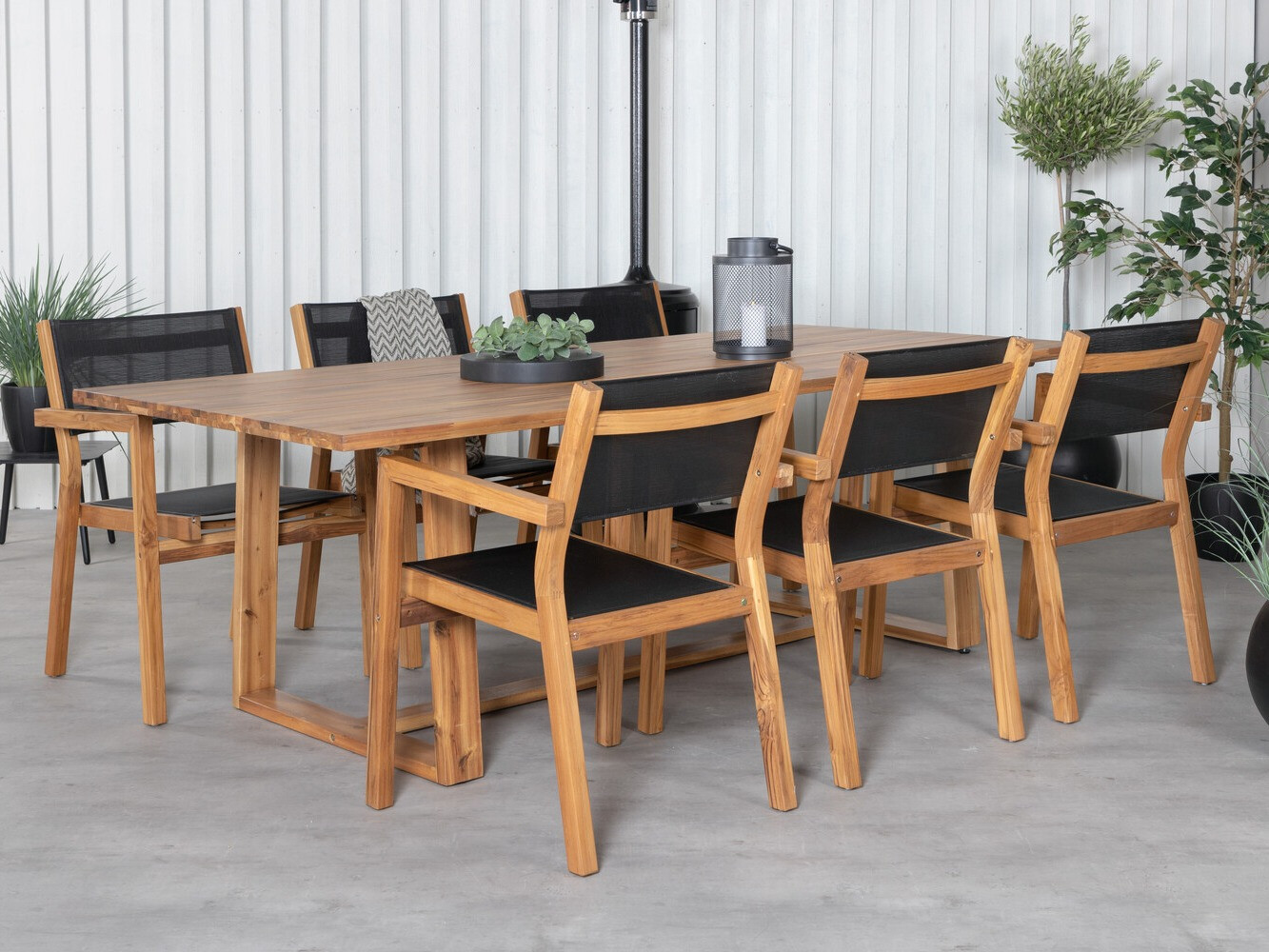 Conjunto de mesa y sillas Dallas 2886