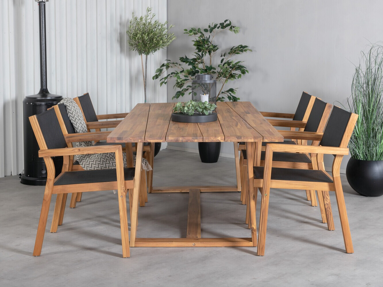 Conjunto de mesa y sillas Dallas 2886