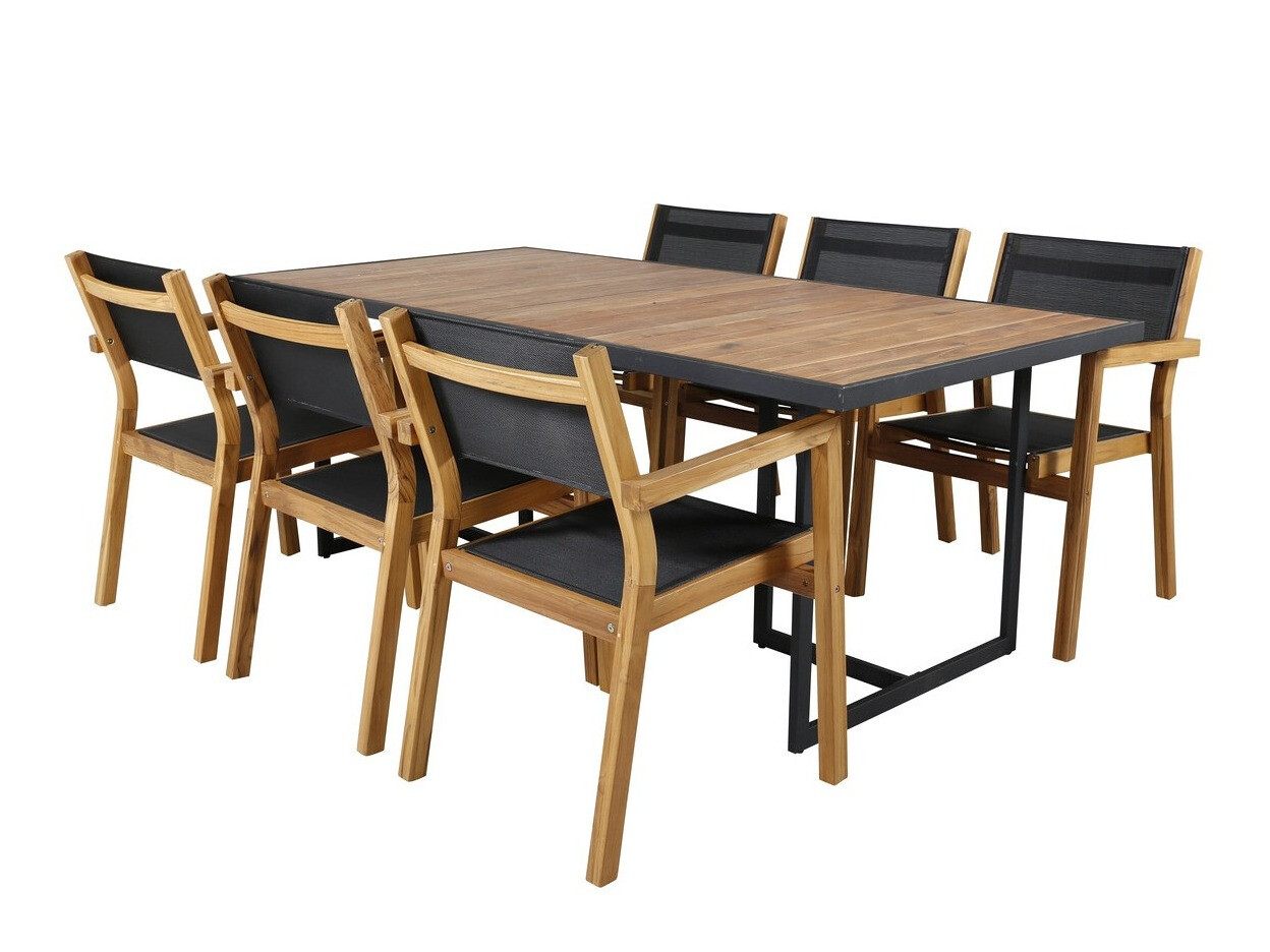 Conjunto de mesa y sillas Dallas 2919