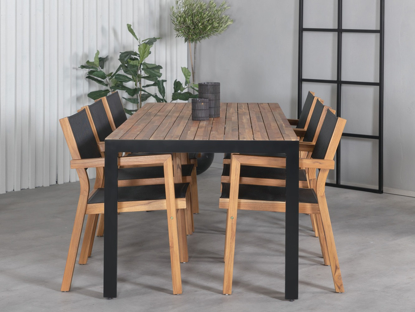 Conjunto de mesa y sillas Dallas 2940