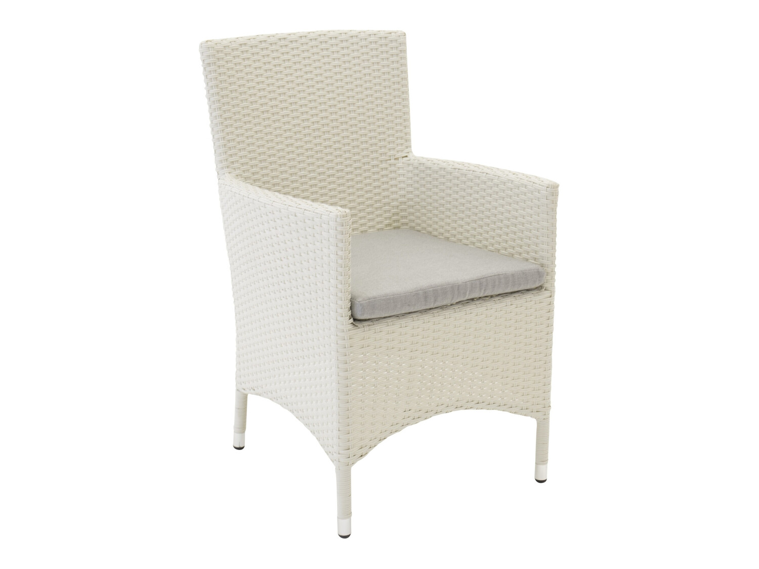 Sillón plara exterior Dallas 739 (Blanco + Gris)