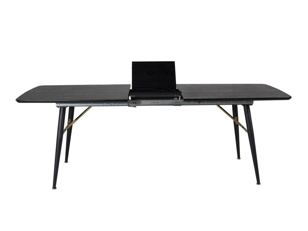 Conjunto de mesas y sillas para comedor Dallas 1453 (Gris claro + dorado)