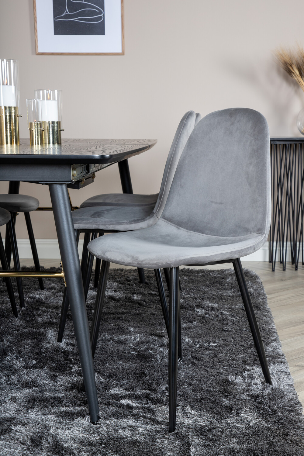 Conjunto de mesas y sillas para comedor Dallas 1580