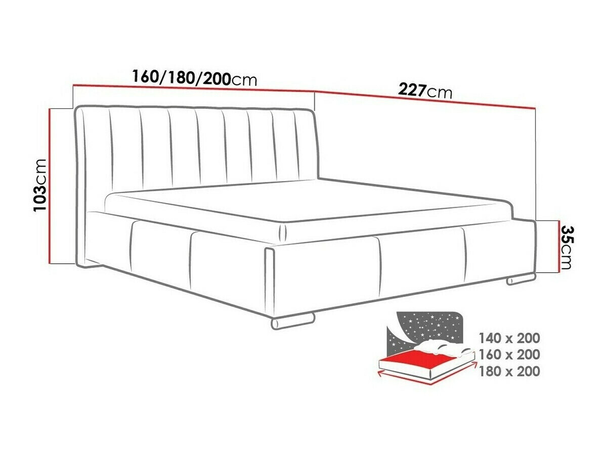 Cama Baltimore 109 (Soft 011)