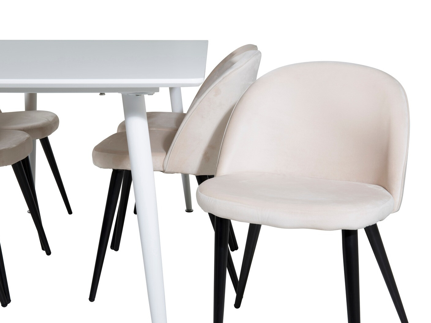 Conjunto de comedor Dallas 1624 (Beige)