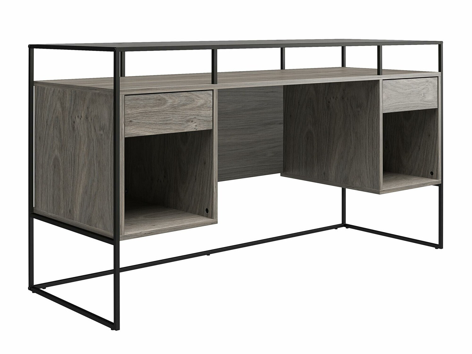 Mesa de oficina Tulsa 340 (Roble gris)