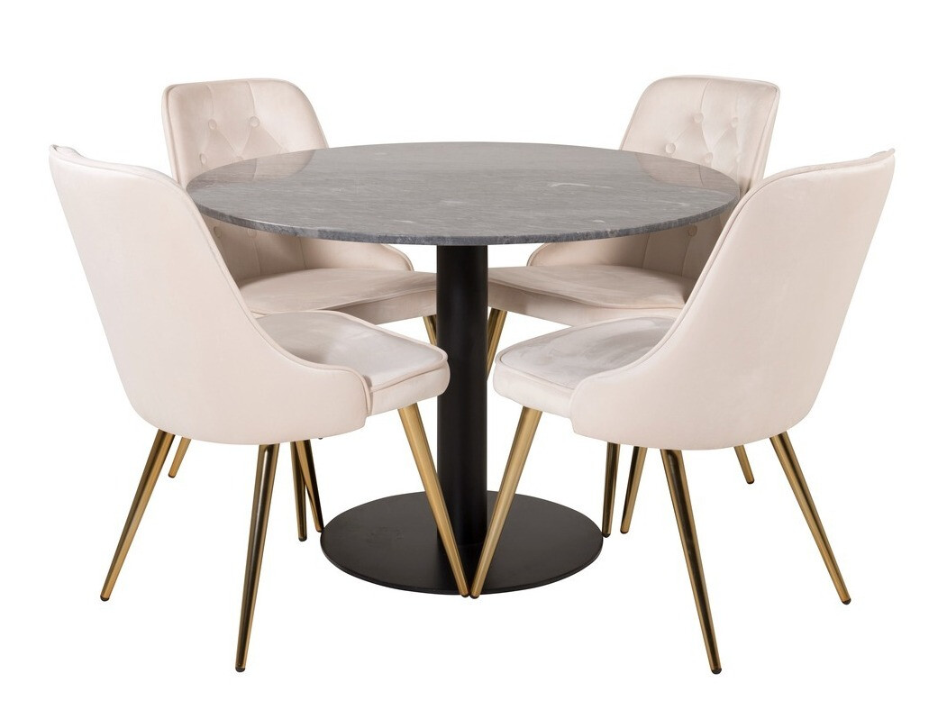 Conjunto de comedor Dallas 1627 (Rosa)