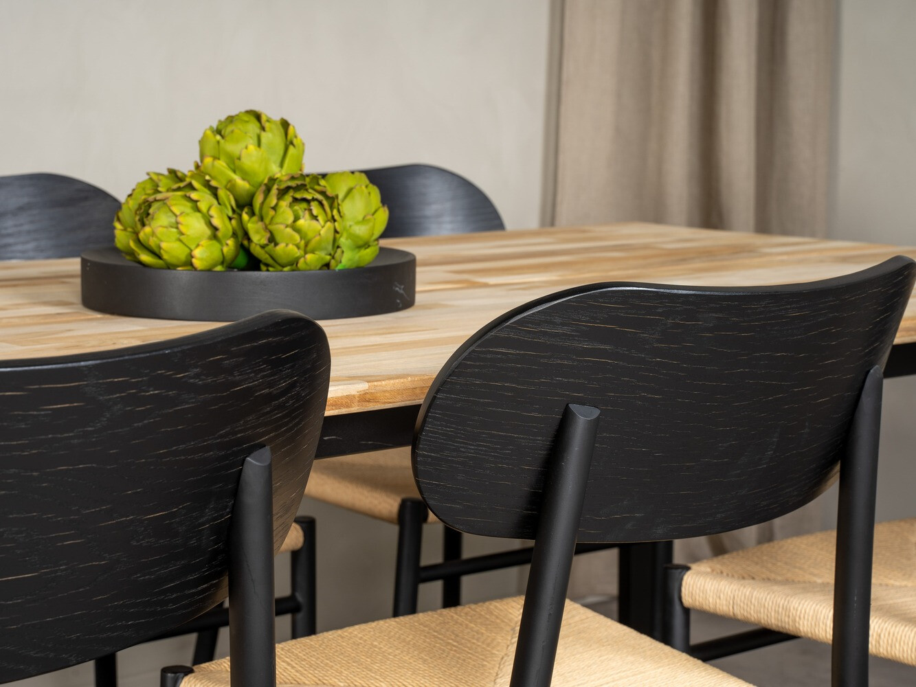 Conjunto de comedor Dallas 1638 (Marrón)