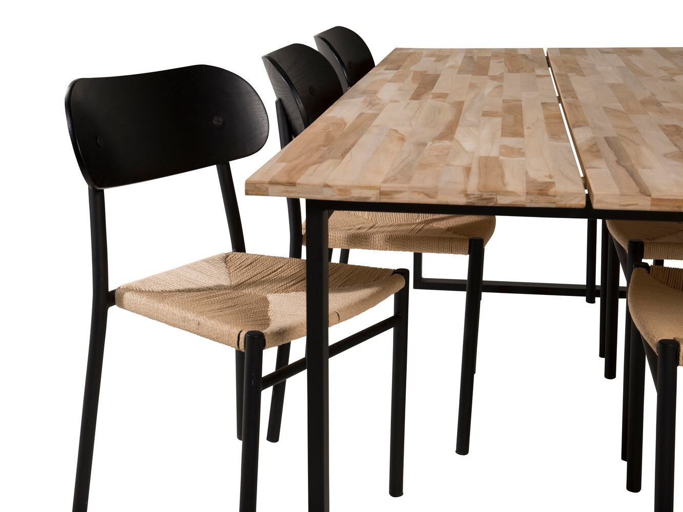 Conjunto de comedor Dallas 1638 (Marrón)