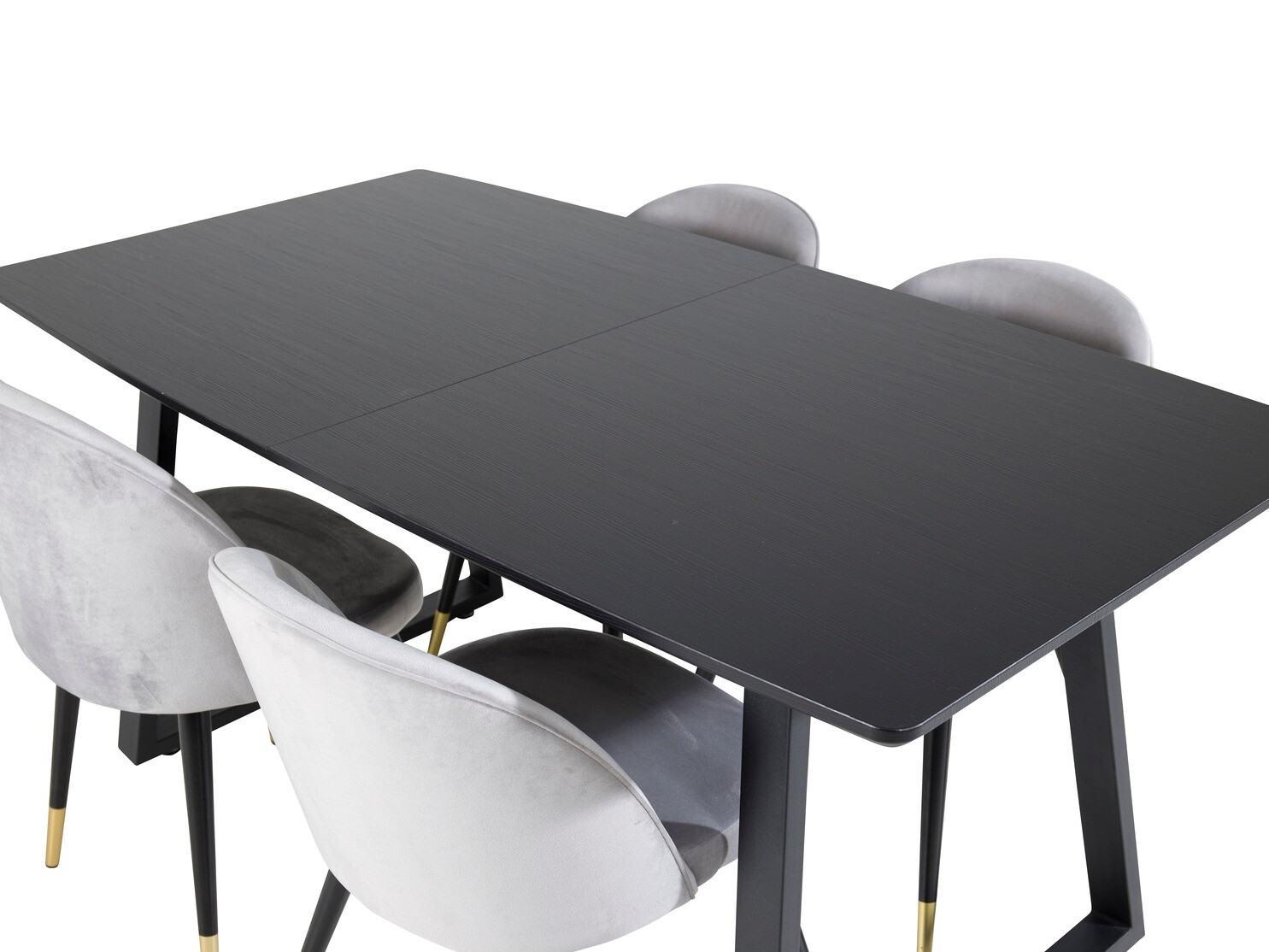 Conjunto de mesas y sillas para comedor Dallas 1631 (Gris)