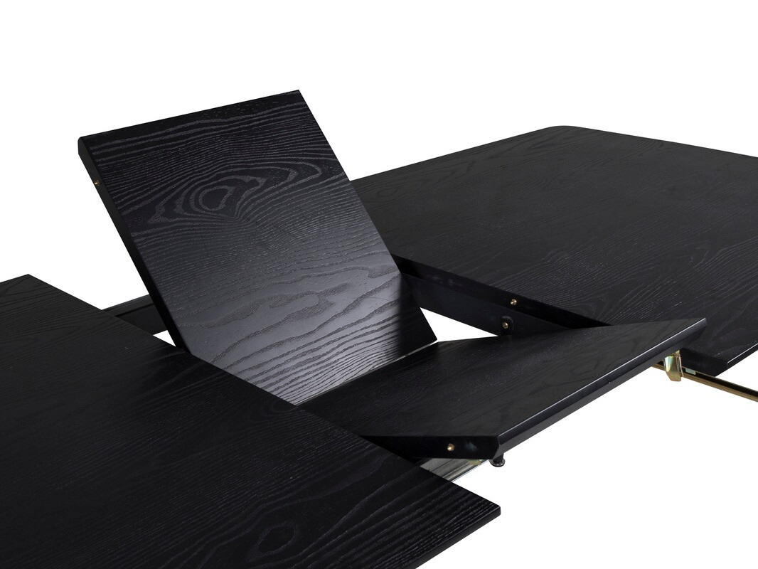 Conjunto de mesas y sillas para comedor Dallas 1647 (Gris + Negro)