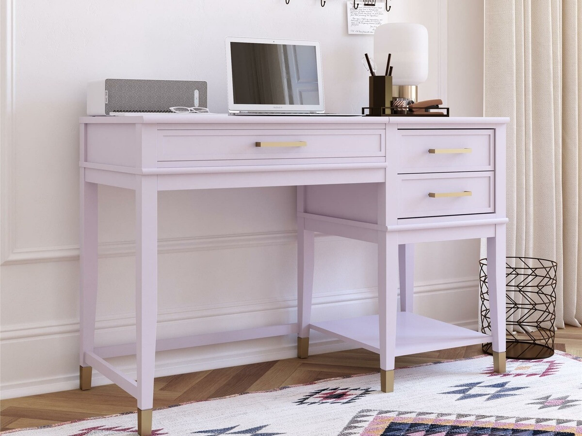 Mesa de oficina CosmoLiving by Cosmopolitan Belromu 102 (Púrpura)