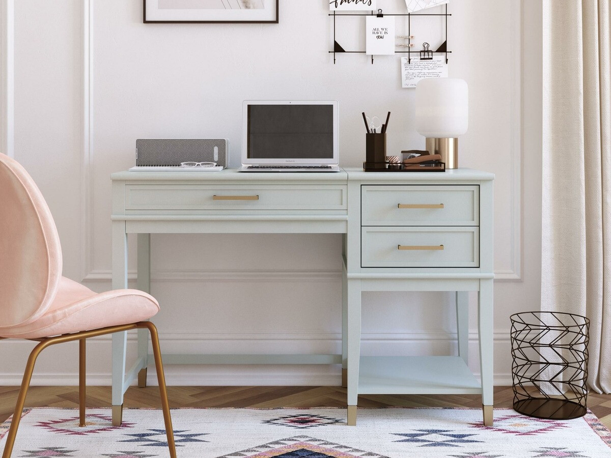 Mesa de oficina CosmoLiving by Cosmopolitan Belromu 102 (Verde claro)