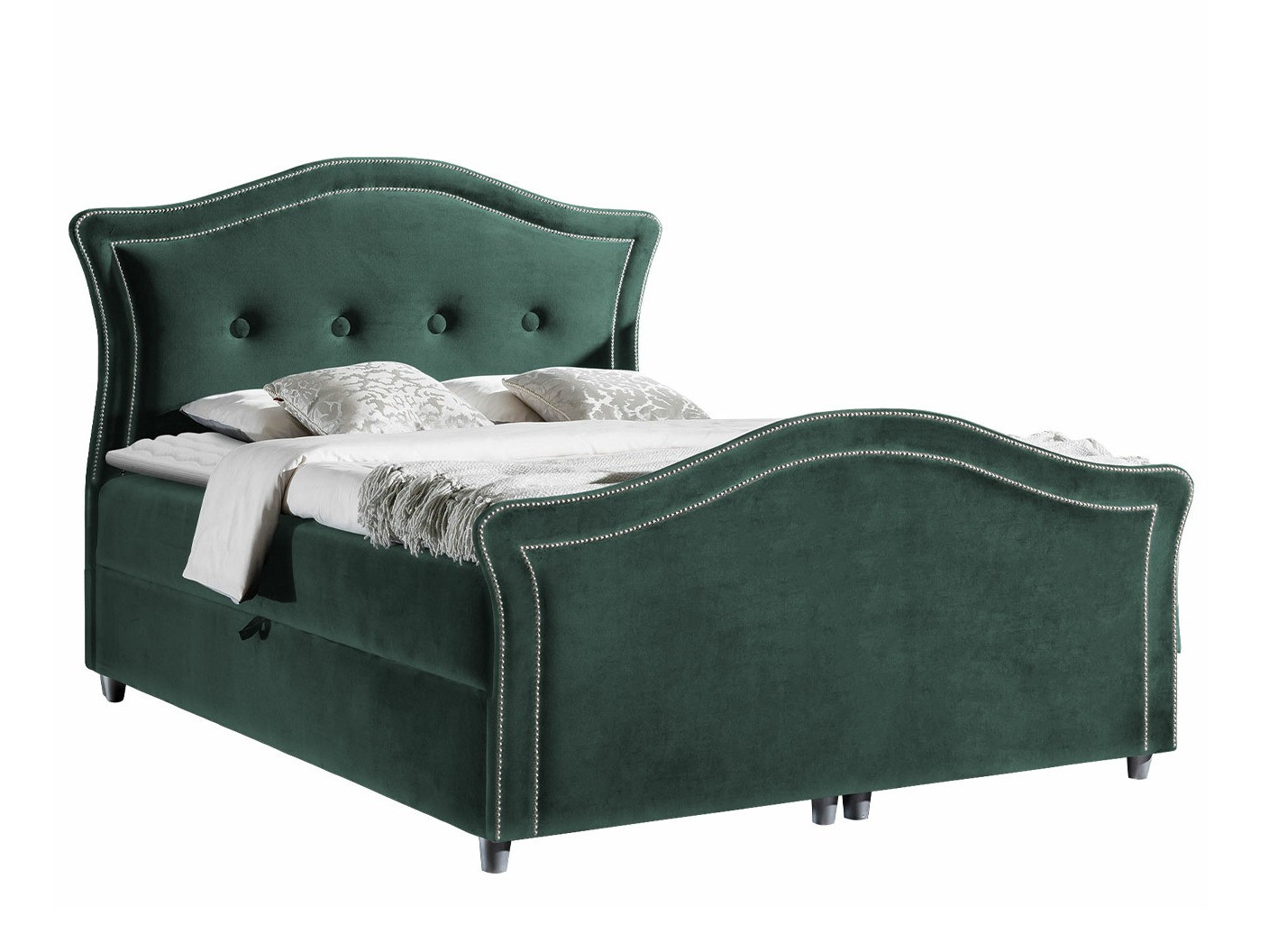 Cama continental Baltimore 136 (Velluto 12)