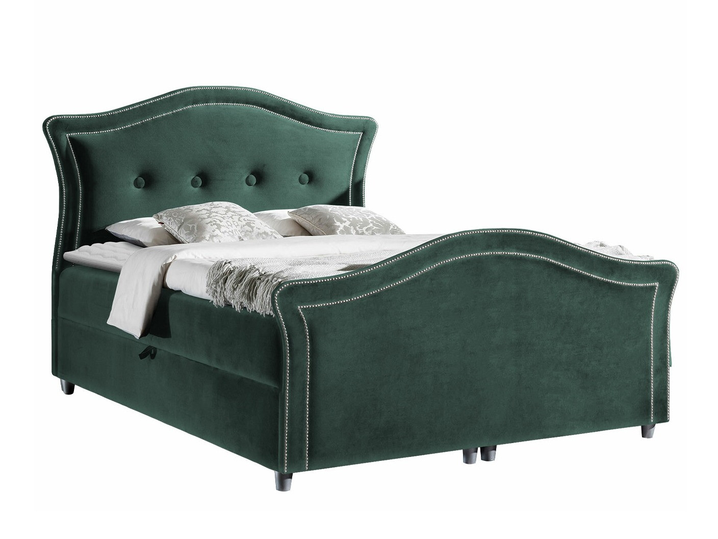 Cama continental Baltimore 136 (Velluto 12)