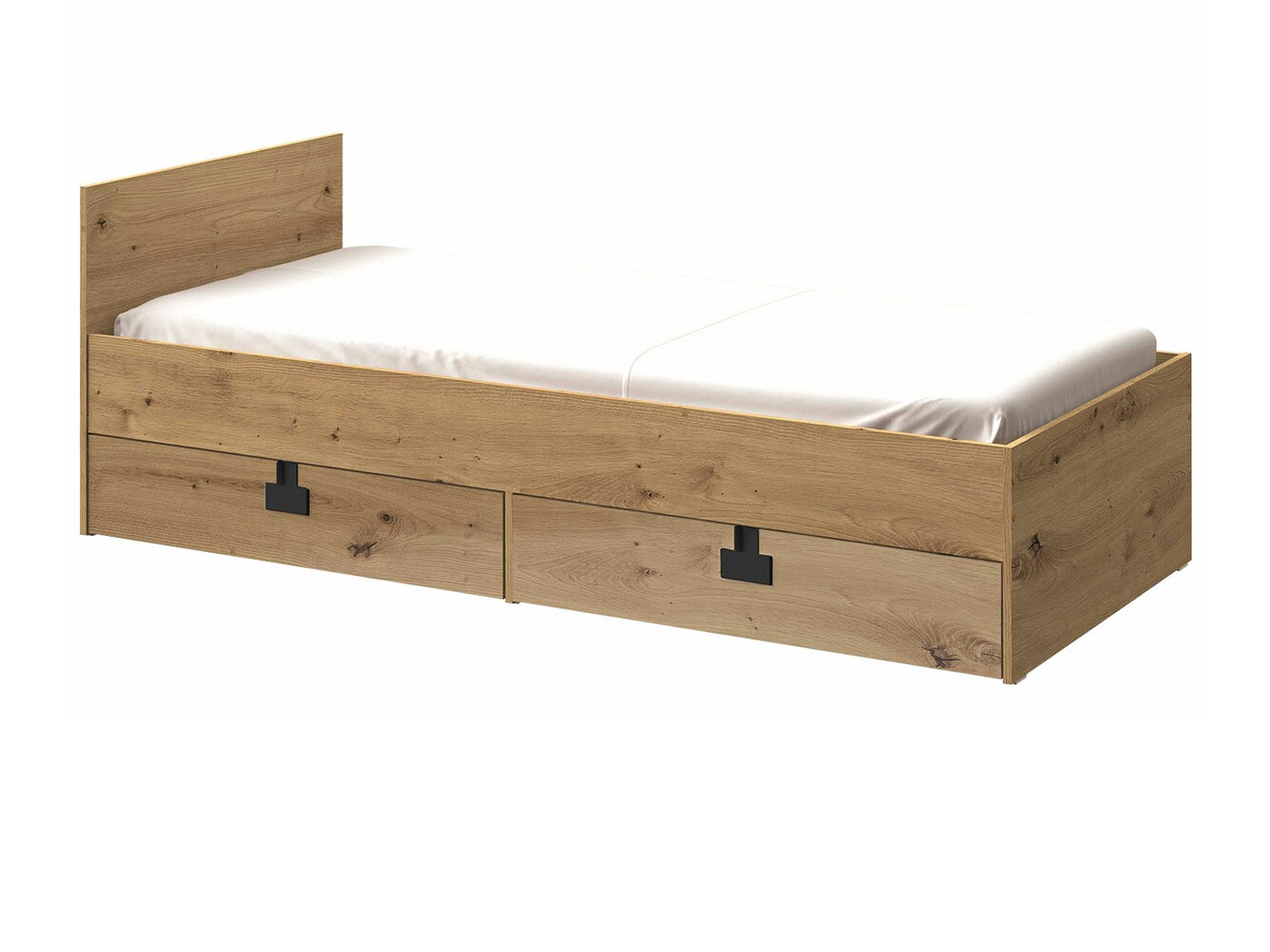 Cama Florevi 106 (Roble Artisan)