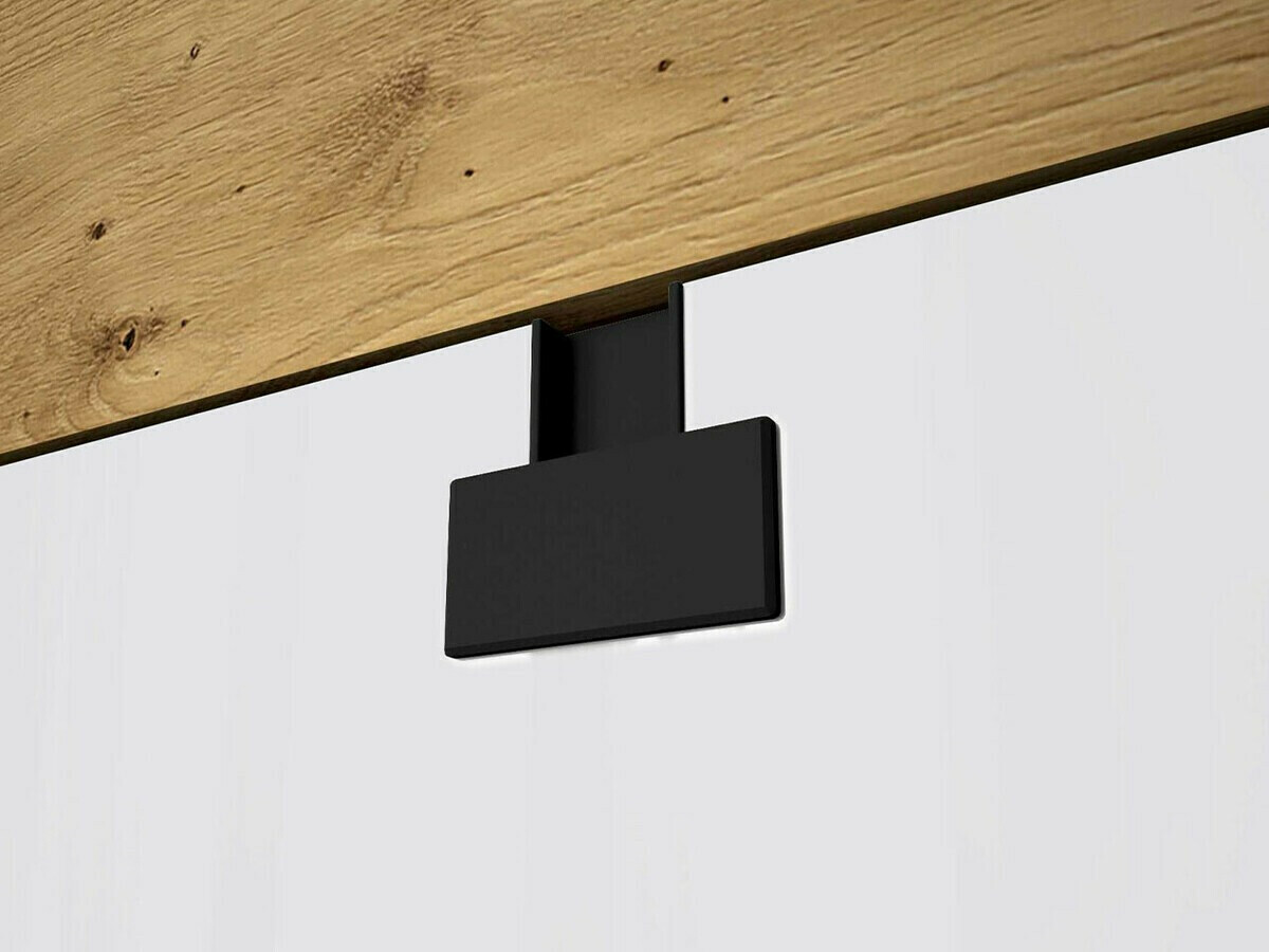 Juego de muebles Florevi 105 (Mate blanco + Roble Artisan)