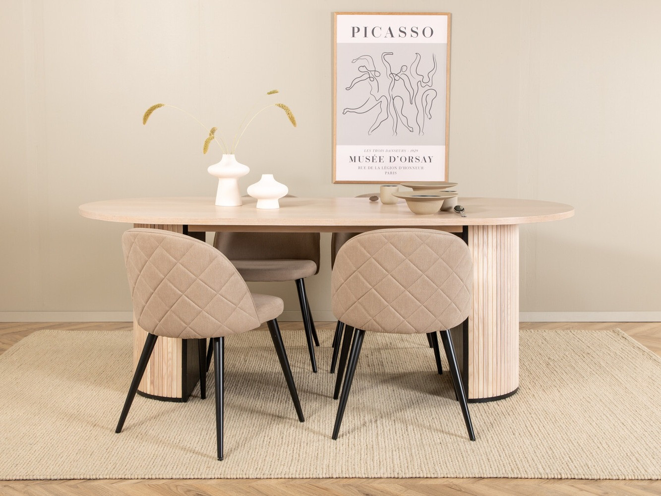 Conjunto de mesas y sillas para comedor Dallas 2765