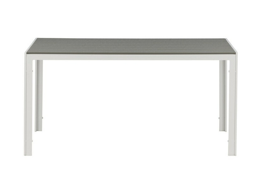 Mesa para exterior Dallas 2712 (Gris + Blanco)