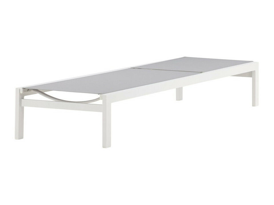 Tumbona Dallas 2314 (Blanco + Gris)