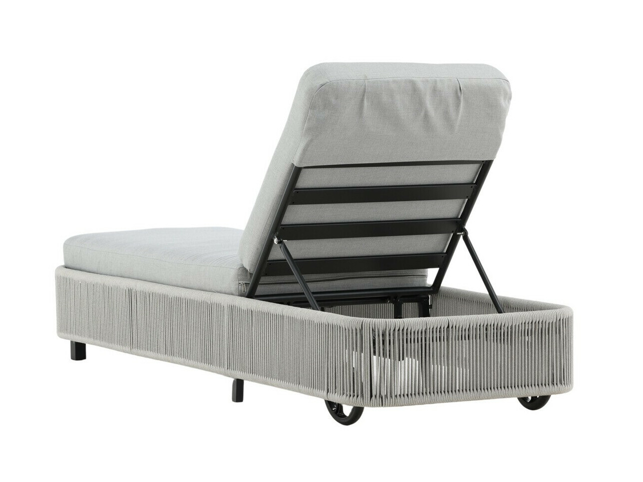 Tumbona Dallas 2320 (Gris + Negro)