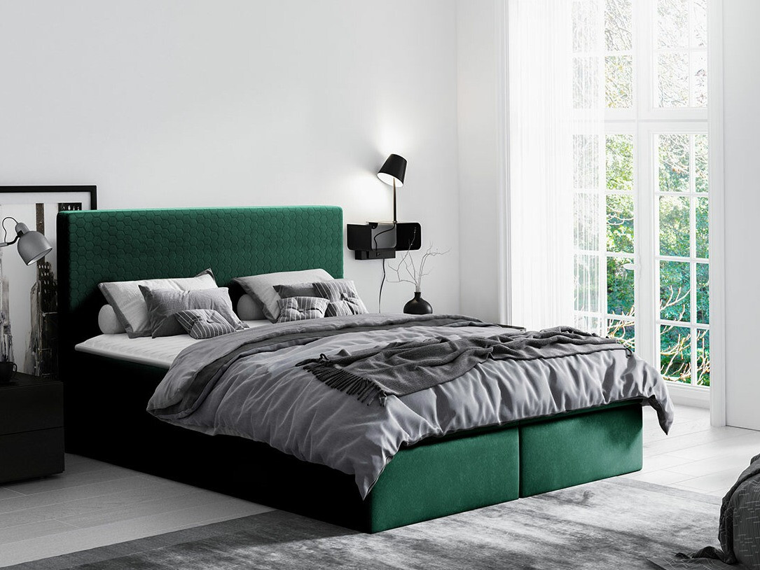 Cama continental Baltimore 126 (Velluto 10)