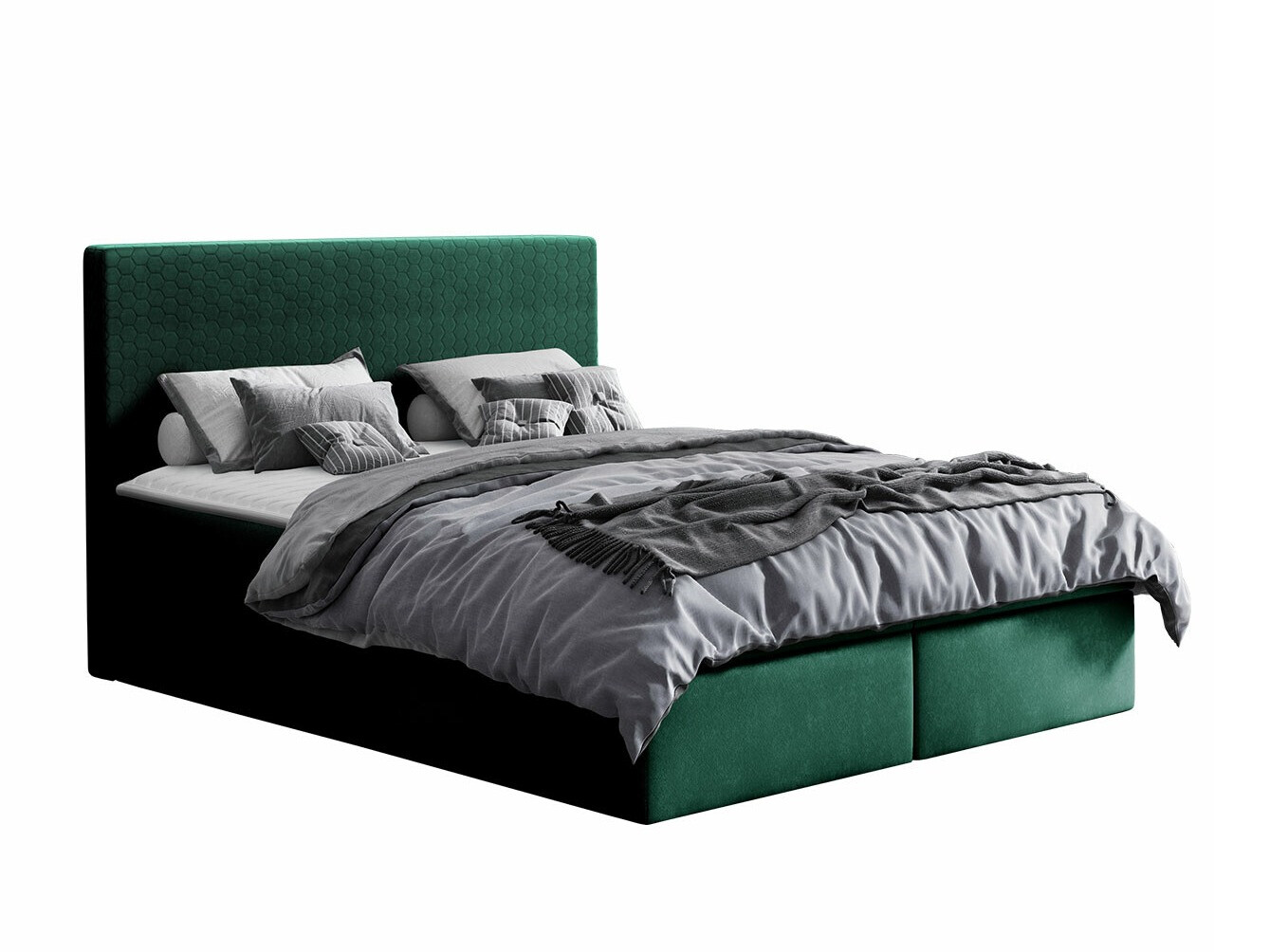 Cama continental Baltimore 126 (Velluto 10)