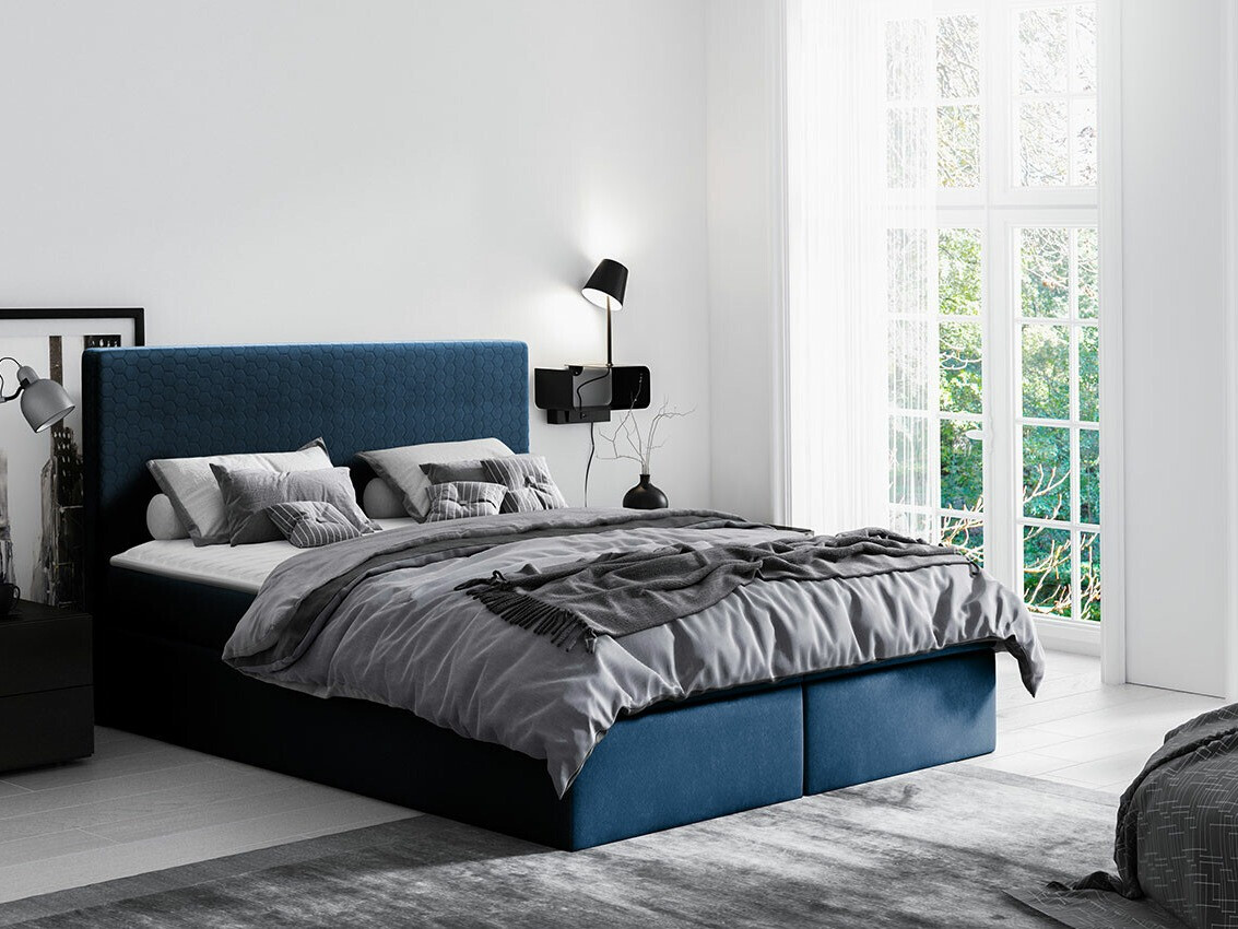 Cama continental Baltimore 126 (Velluto 11)
