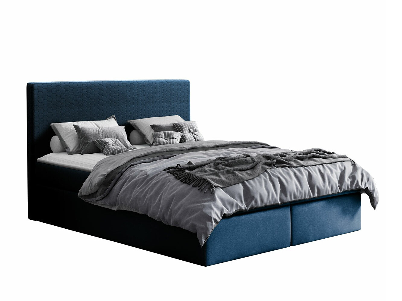 Cama continental Baltimore 126 (Velluto 11)