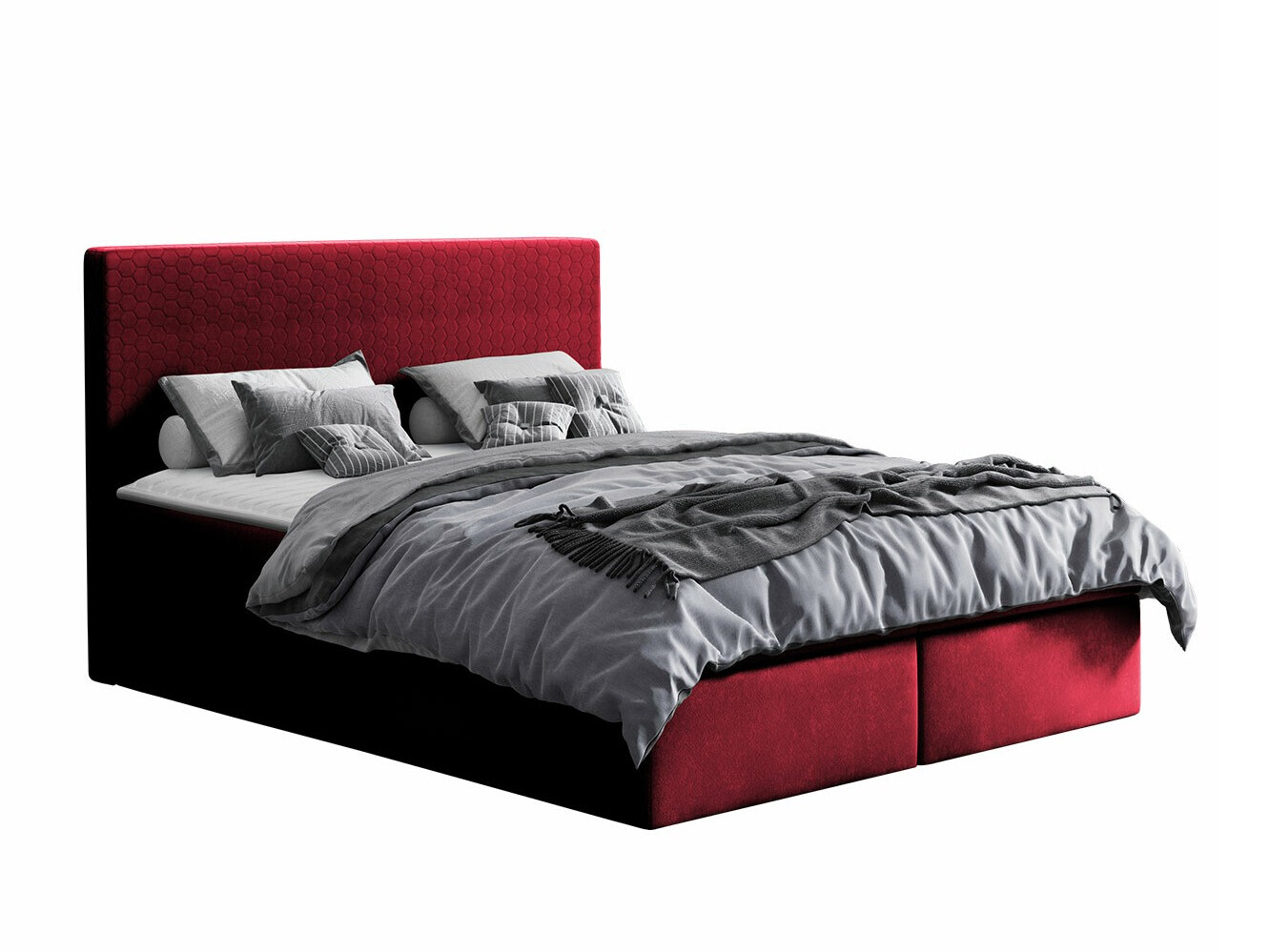 Cama continental Baltimore 126 (Velluto 7)