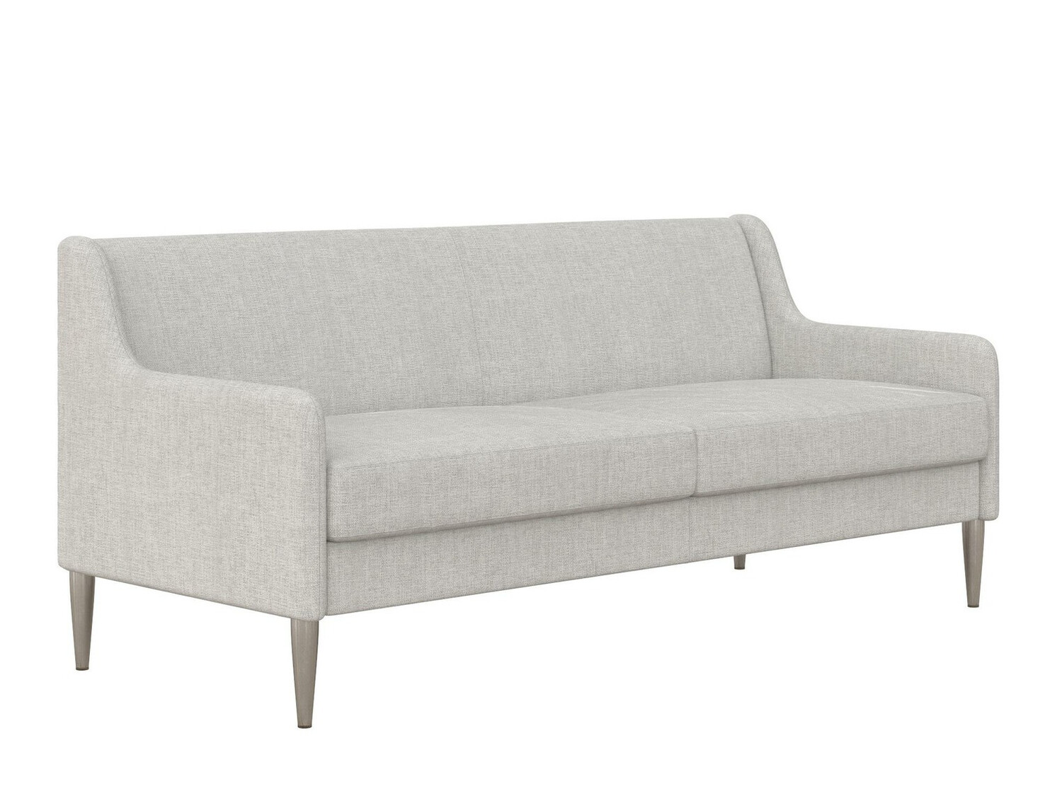 Sofá CosmoLiving by Cosmopolitan 124 (Gris claro + Plata)