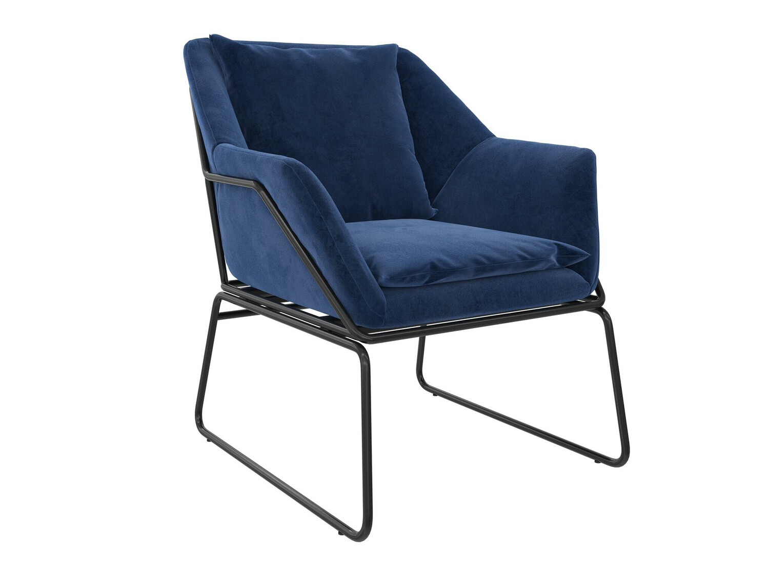 Sillón Tulsa 302 (Azul + Negro)