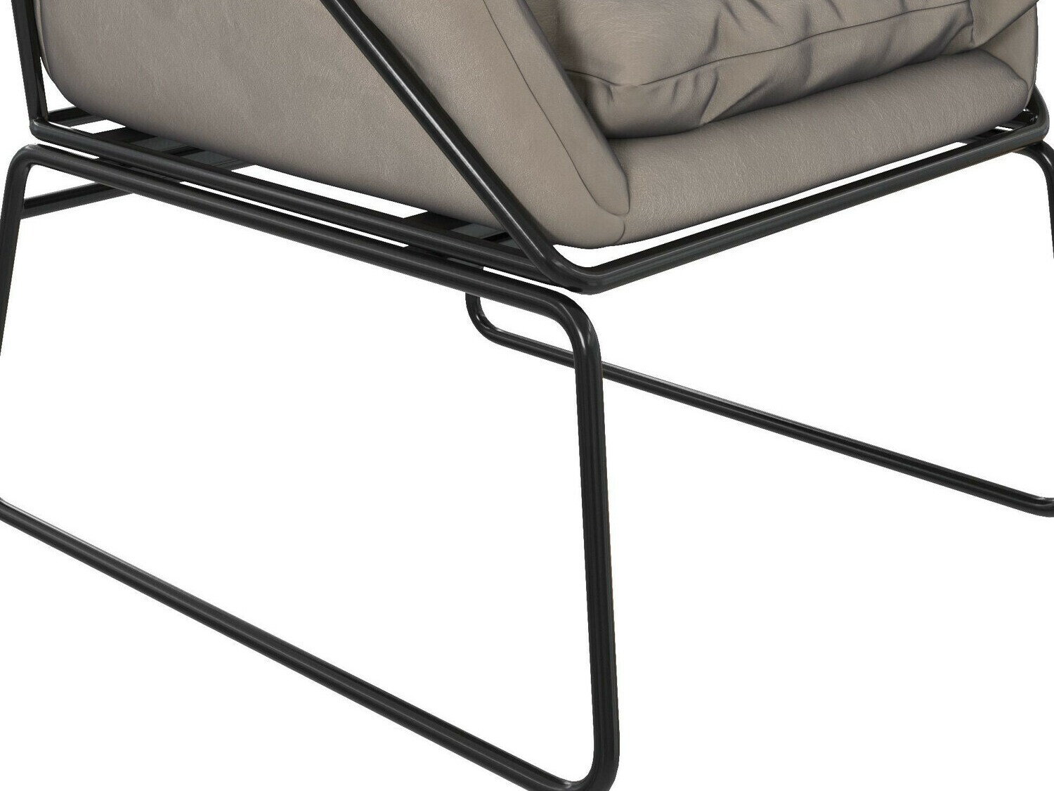 Sillón Tulsa 302 (Gris + Negro)